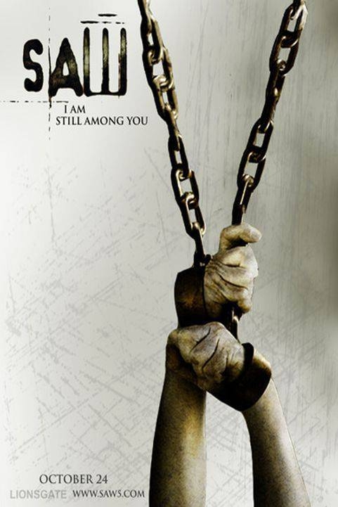 Saw V (2008) poster