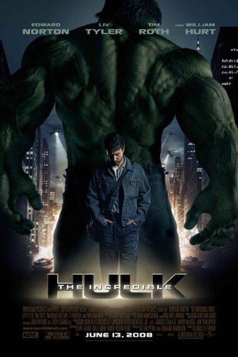 The Incredible Hulk (2008) poster