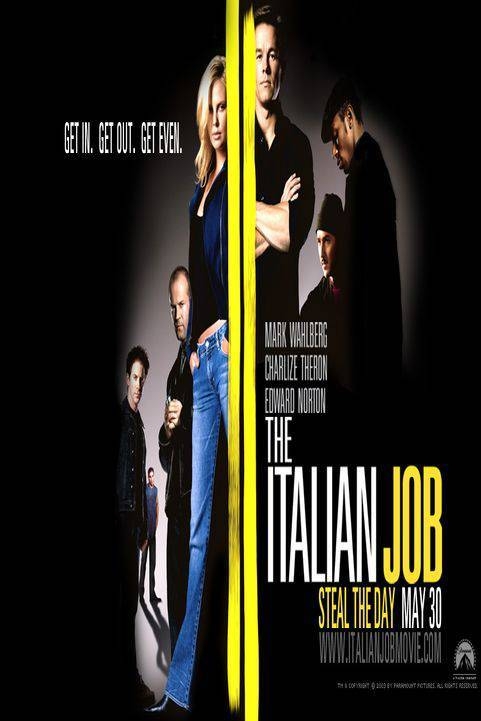 The Italian Job (2003) poster