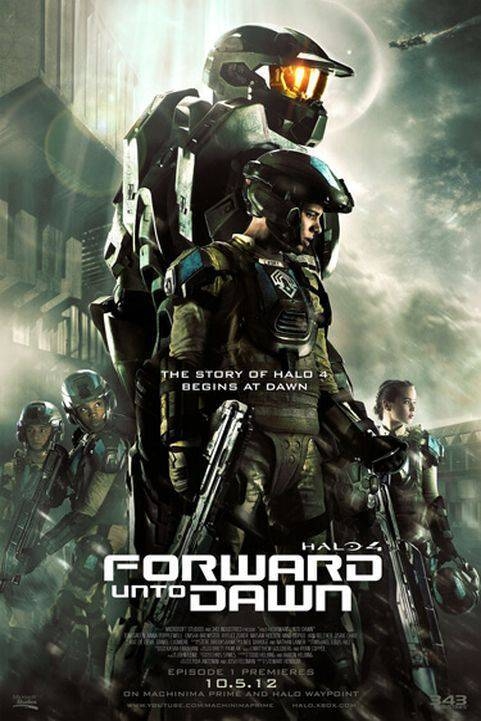Halo 4 forward unto dawn (2012) poster