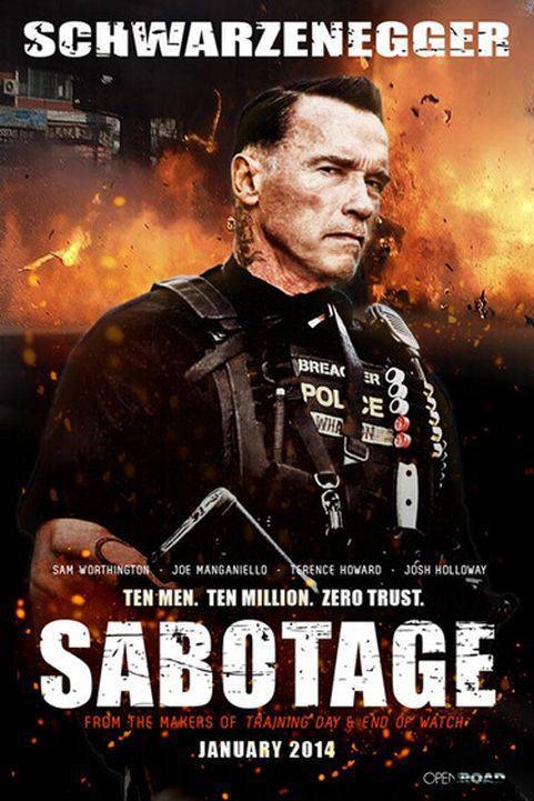 Sabotage (2014) poster