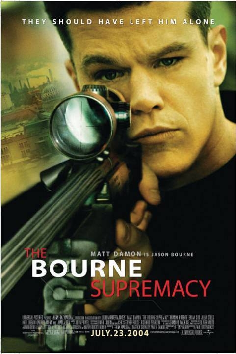 The Bourne Supremacy (2004) poster